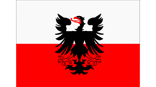 Vlag gemeente Deventer Vlag gemeente Deventer - in kleur op transparante achtergrond - 600 * 337 pixels